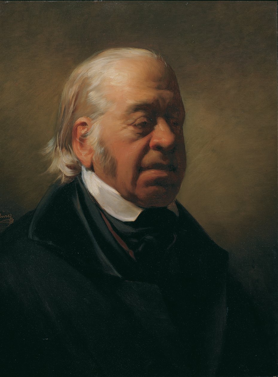 Taidemaalari Johann Nepomuk Schödlberger tekijältä Friedrich von Amerling