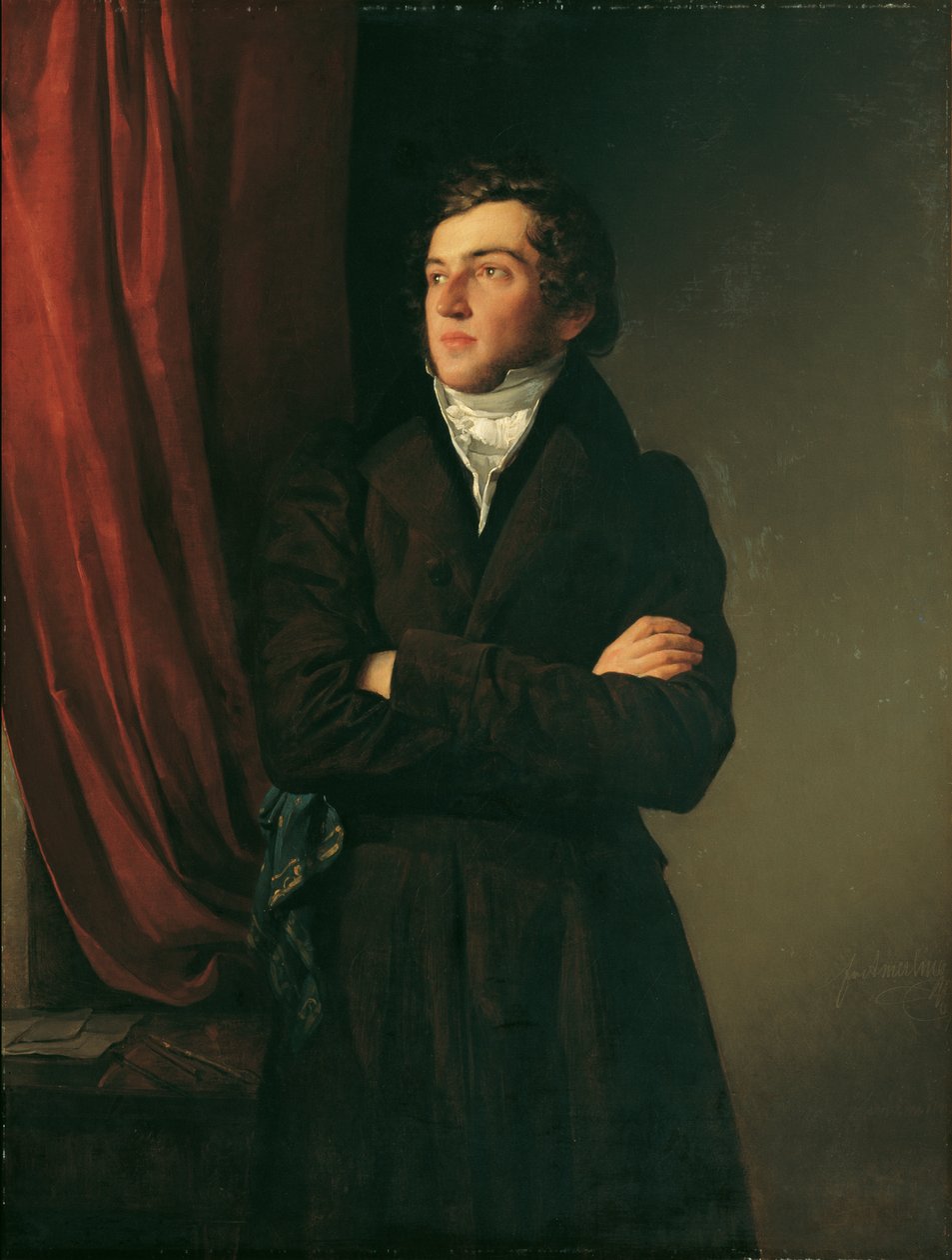 Taidemaalari Robert Theer tekijältä Friedrich von Amerling