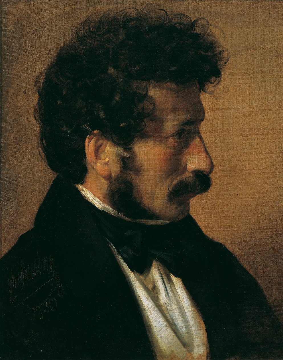 Der Maler Theodor Alconière tekijältä Friedrich von Amerling