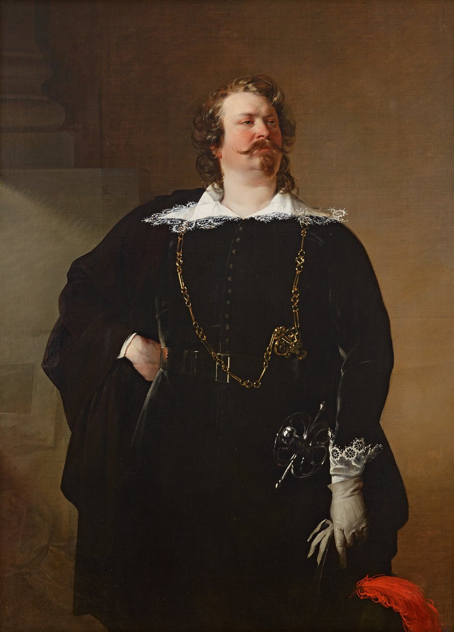 Flanderin pormestari (paroni Pfuel?) tekijältä Friedrich von Amerling