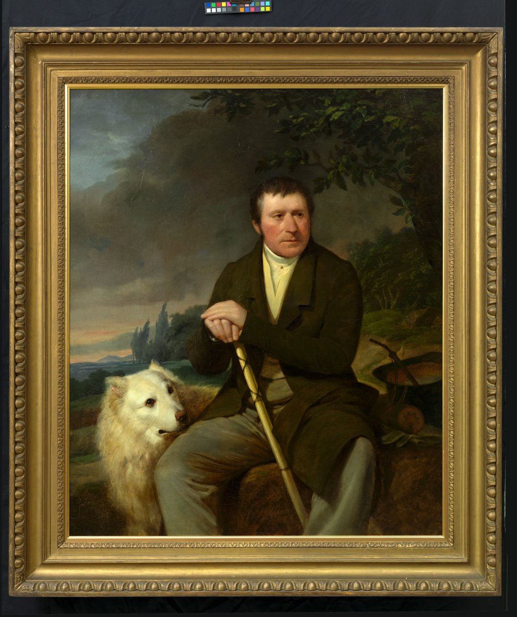 Friedrich Ludwig Müller, tukkukauppias ja Döblingin köyhäintalon perustaja tekijältä Friedrich von Amerling
