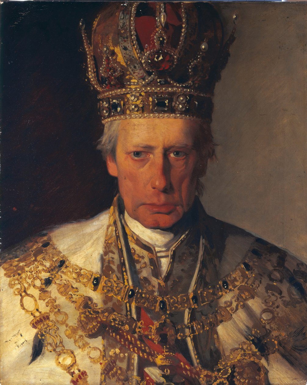 Itävallan keisari Frans I tekijältä Friedrich von Amerling