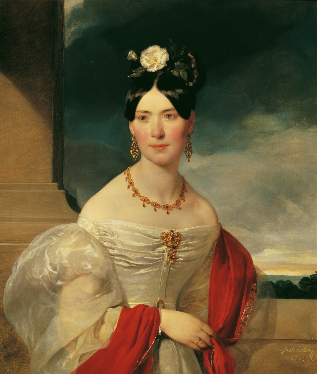 Marie Freiin Vesque von Püttlingen tekijältä Friedrich von Amerling