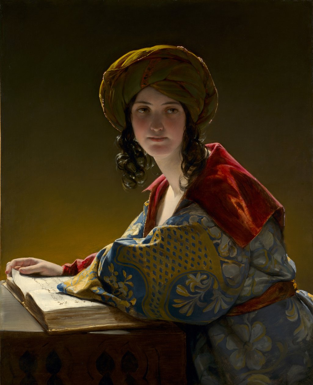 Nuori itämainen nainen, 1838 tekijältä Friedrich von Amerling