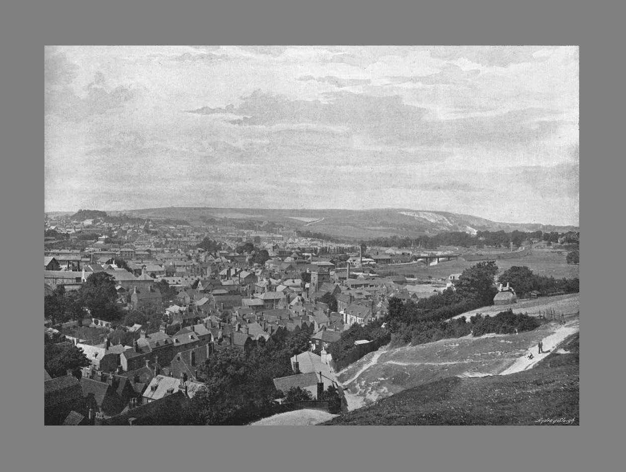 Lewes, Sussex, C1900 tekijältä Frith and Co
