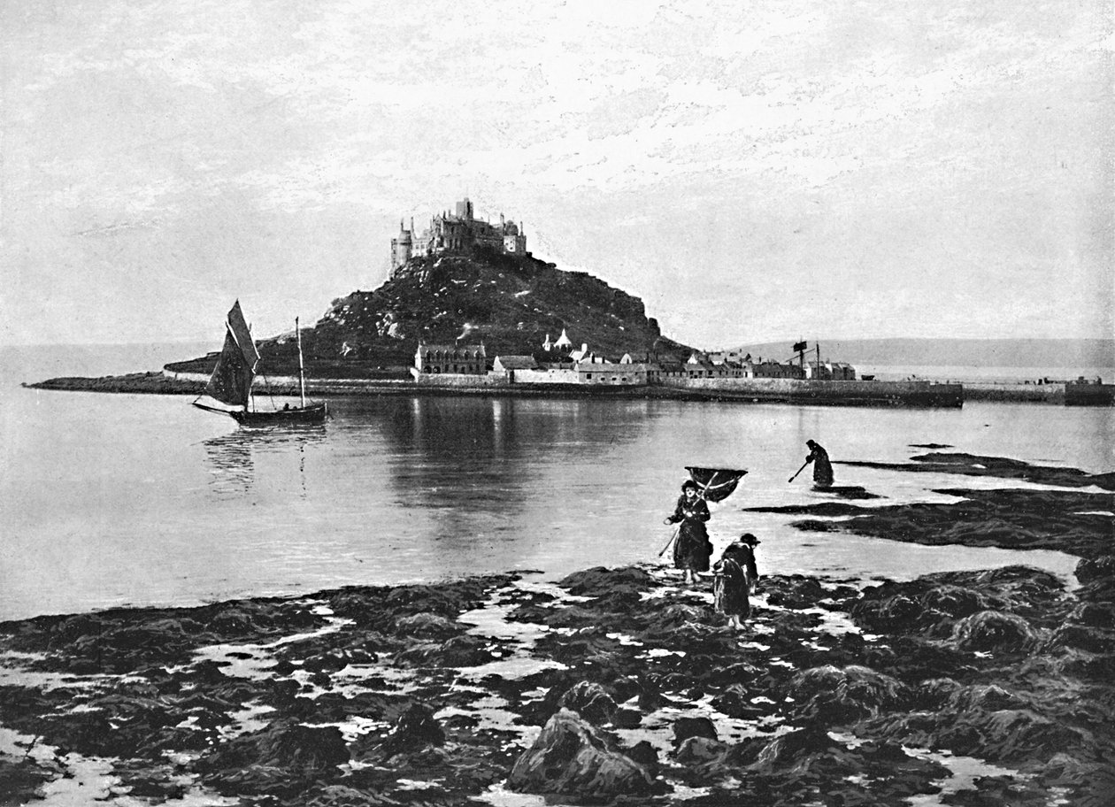 St. Michaels Mount, 1896 tekijältä Frith and Co
