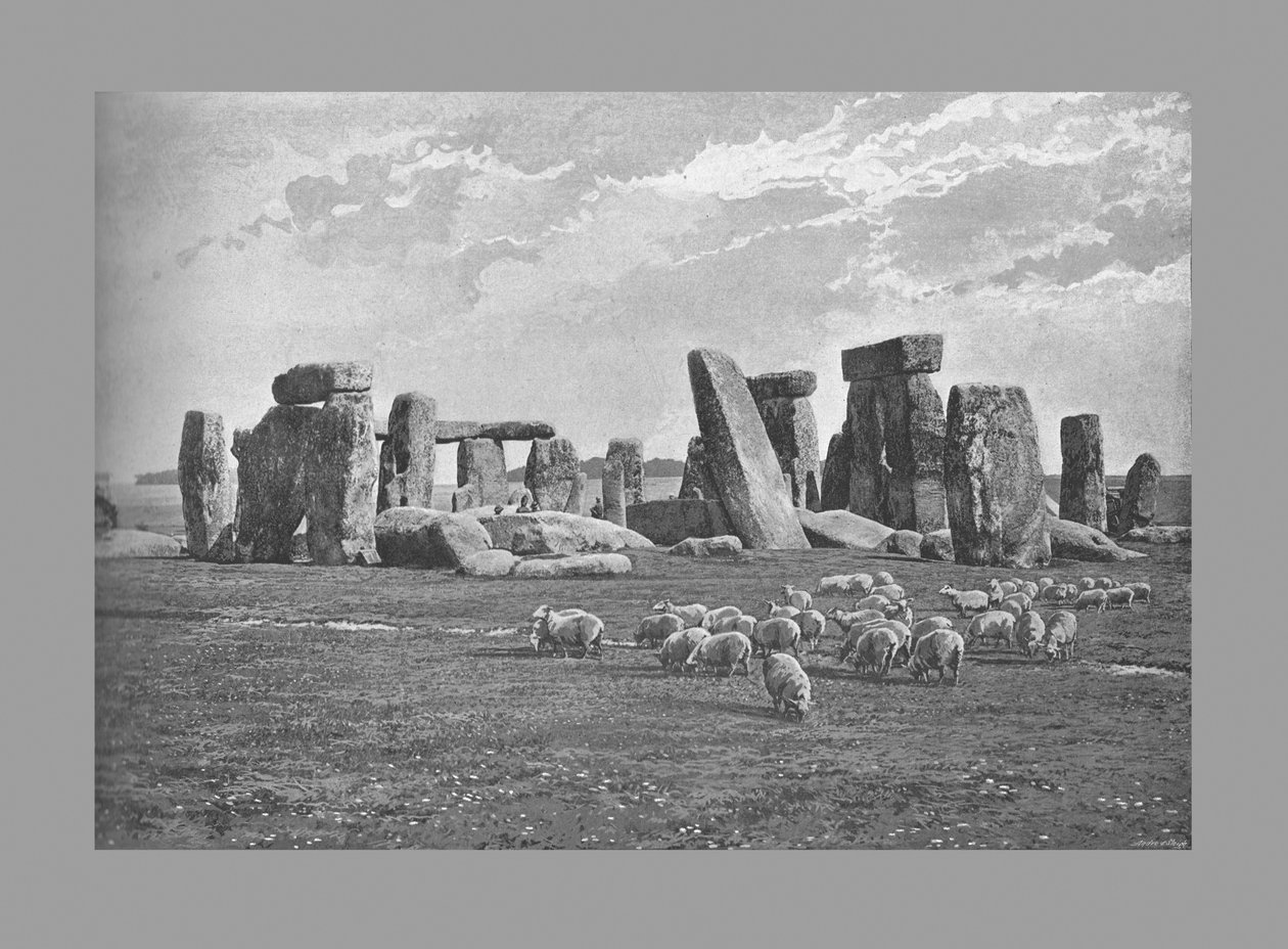 Stonehenge, 1900 tekijältä Frith and Co