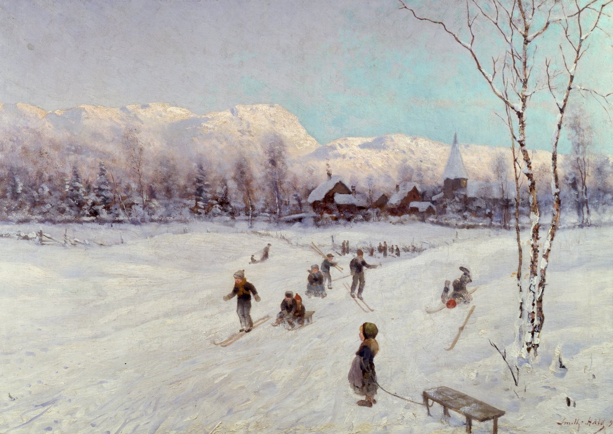 Huonekalut ja erilaiset esineet 1100- ja 1300-luvuilta tekijältä Frithjof Smith Hald