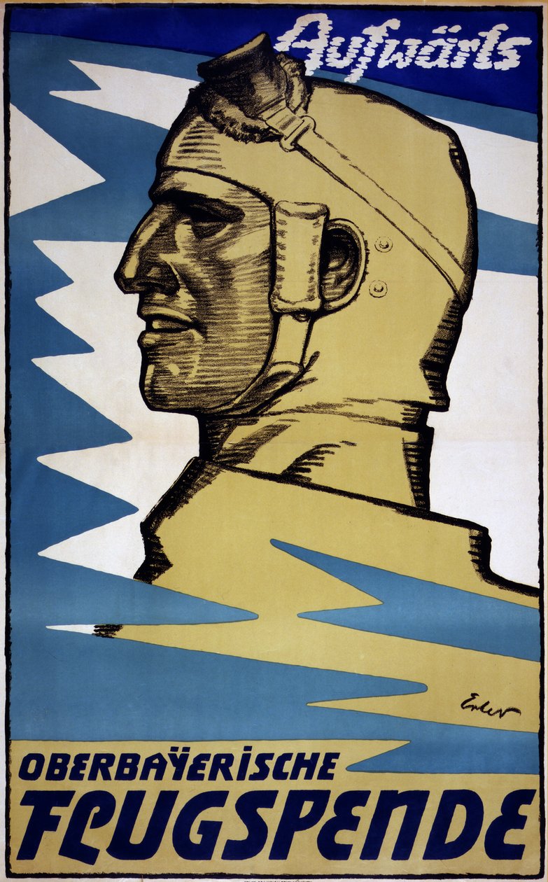 Siitä eteenpäin: Ylä-Baijerin ilmailurahasto, 1916 tekijältä Fritz Erler