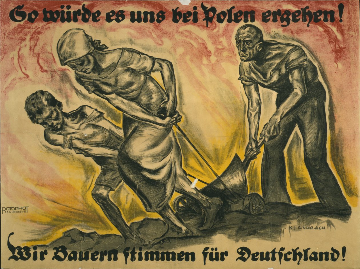 Tällaista se olisi meille Puolassa!, 1920 tekijältä Fritz Gottfried Kirchbach