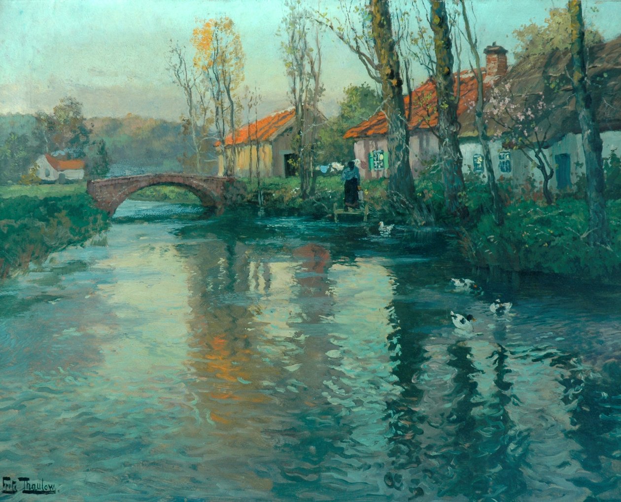 Joki tekijältä Frits Thaulow