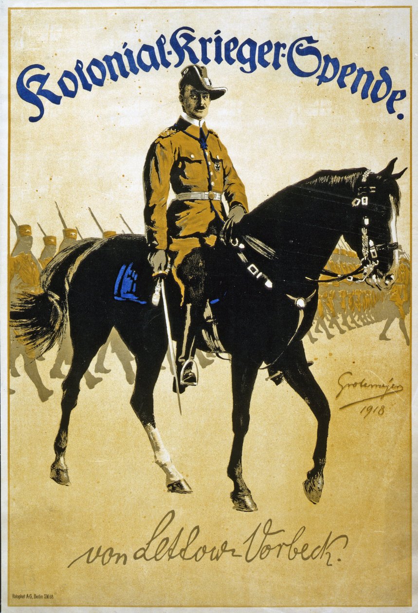 Colonial Warrior Donation, pub. Berliini tekijältä Fritz Grotemeyer