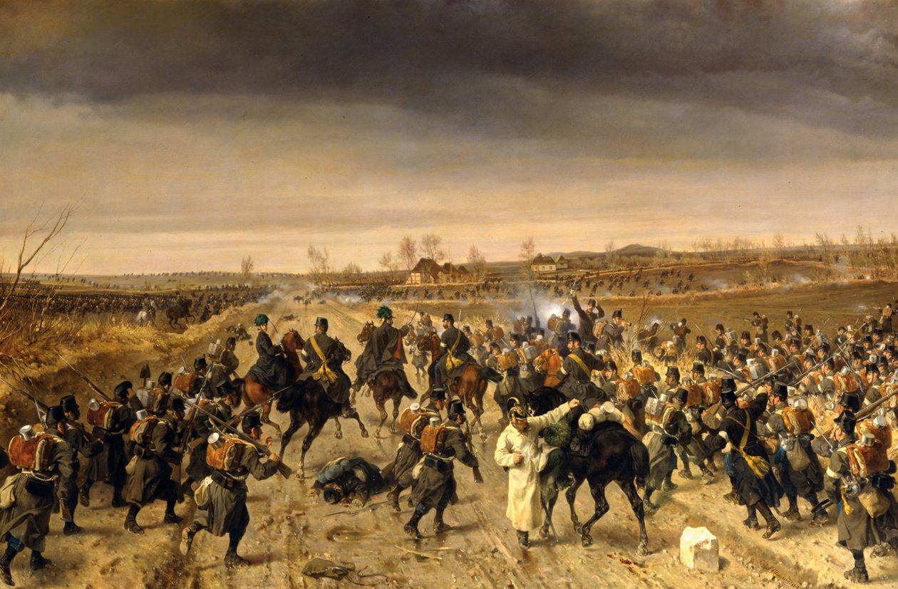 Oberselkin taistelu 3. helmikuuta 1864 tekijältä Fritz L
