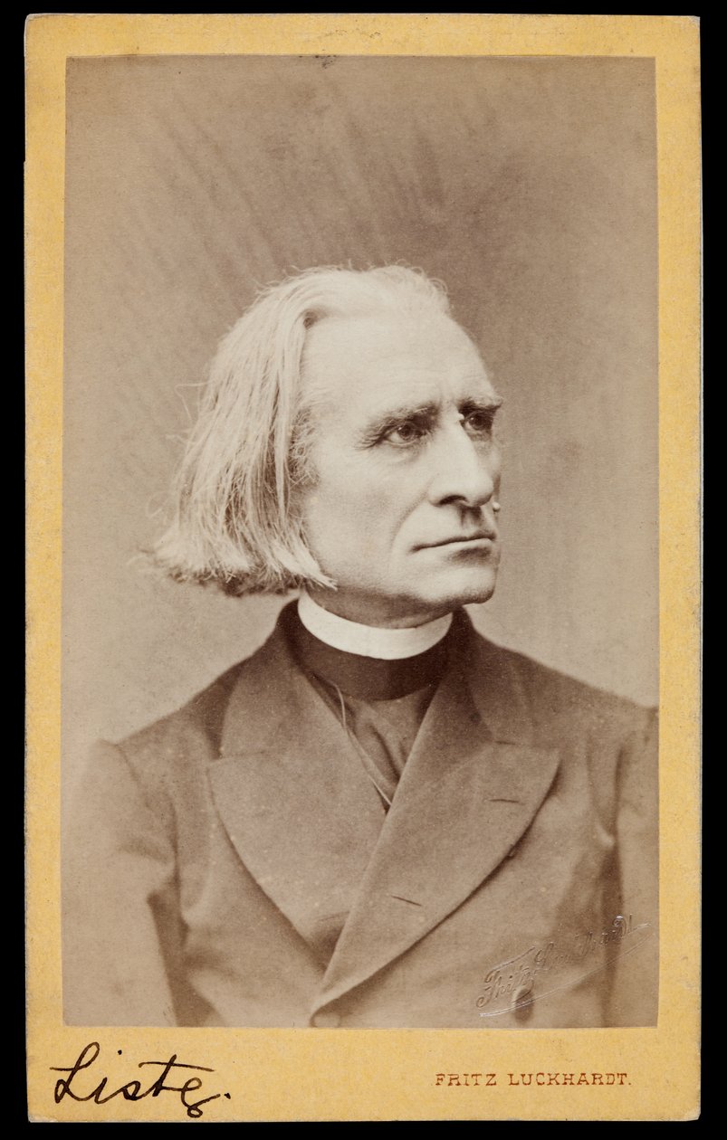 Franz Lisztin muotokuva tekijältä Fritz Luckhardt