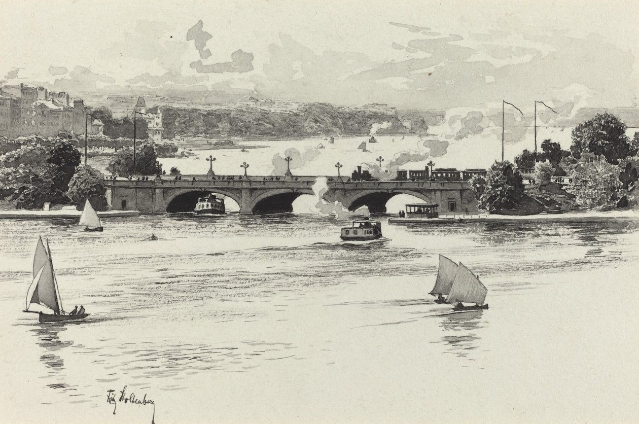 Lombardsbrucke tekijältä Fritz Stoltenberg