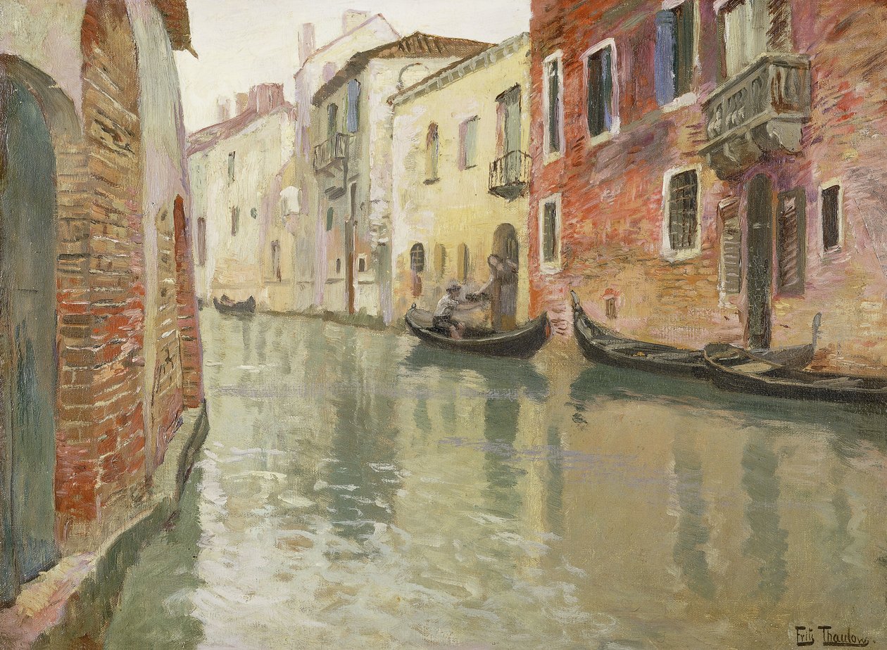 Venetsialainen suvanto, tekijältä Frits Thaulow
