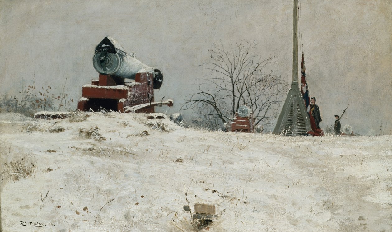 Akershusin linnoitus tekijältä Fritz Thaulow