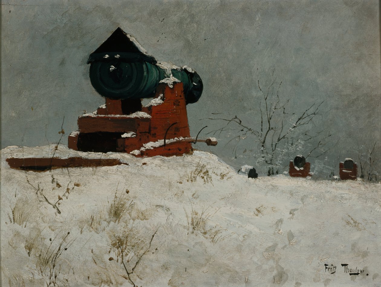 Tykki, Akershus tekijältä Fritz Thaulow