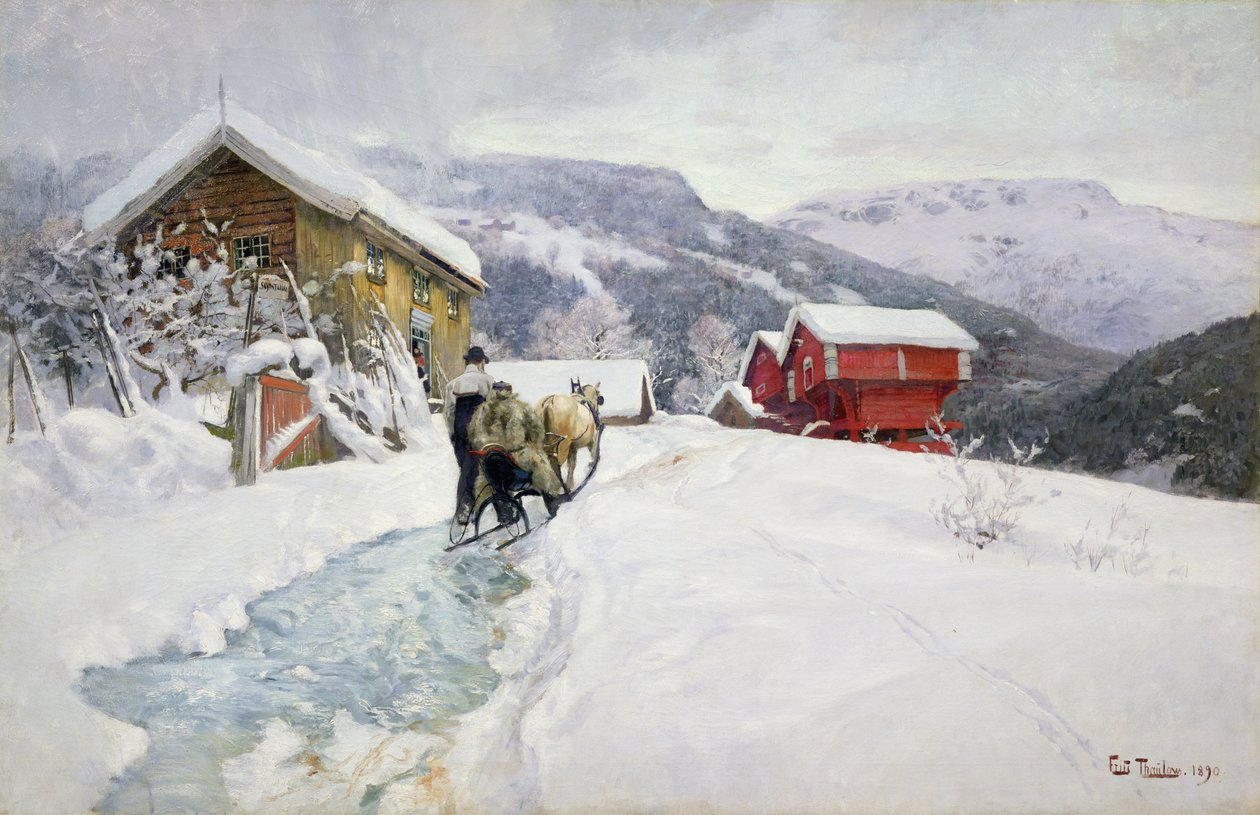 Valmennusmaja tekijältä Fritz Thaulow