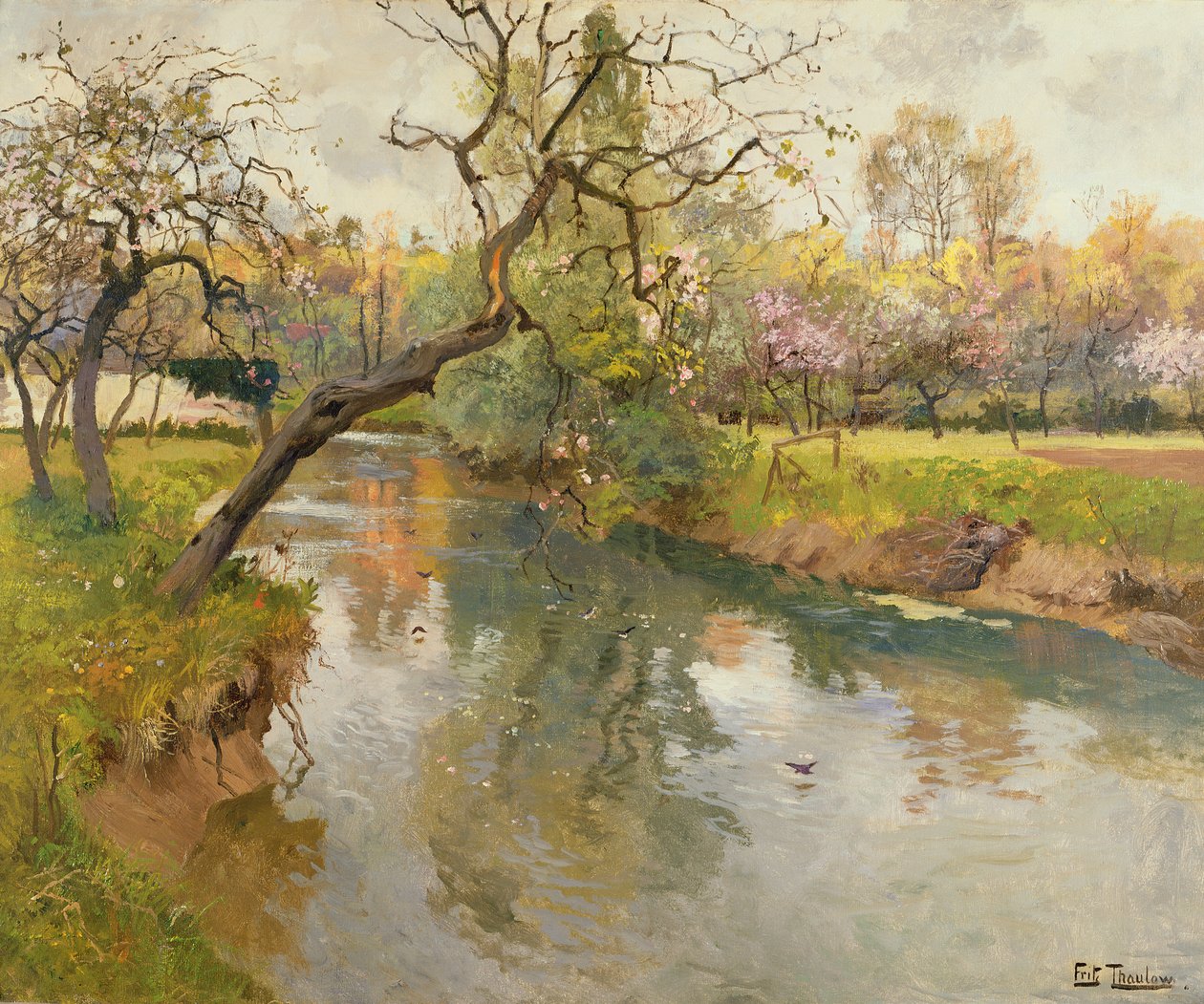 Huonekalut ja erilaiset esineet 1100- ja 1300-luvuilta tekijältä Frits Thaulow
