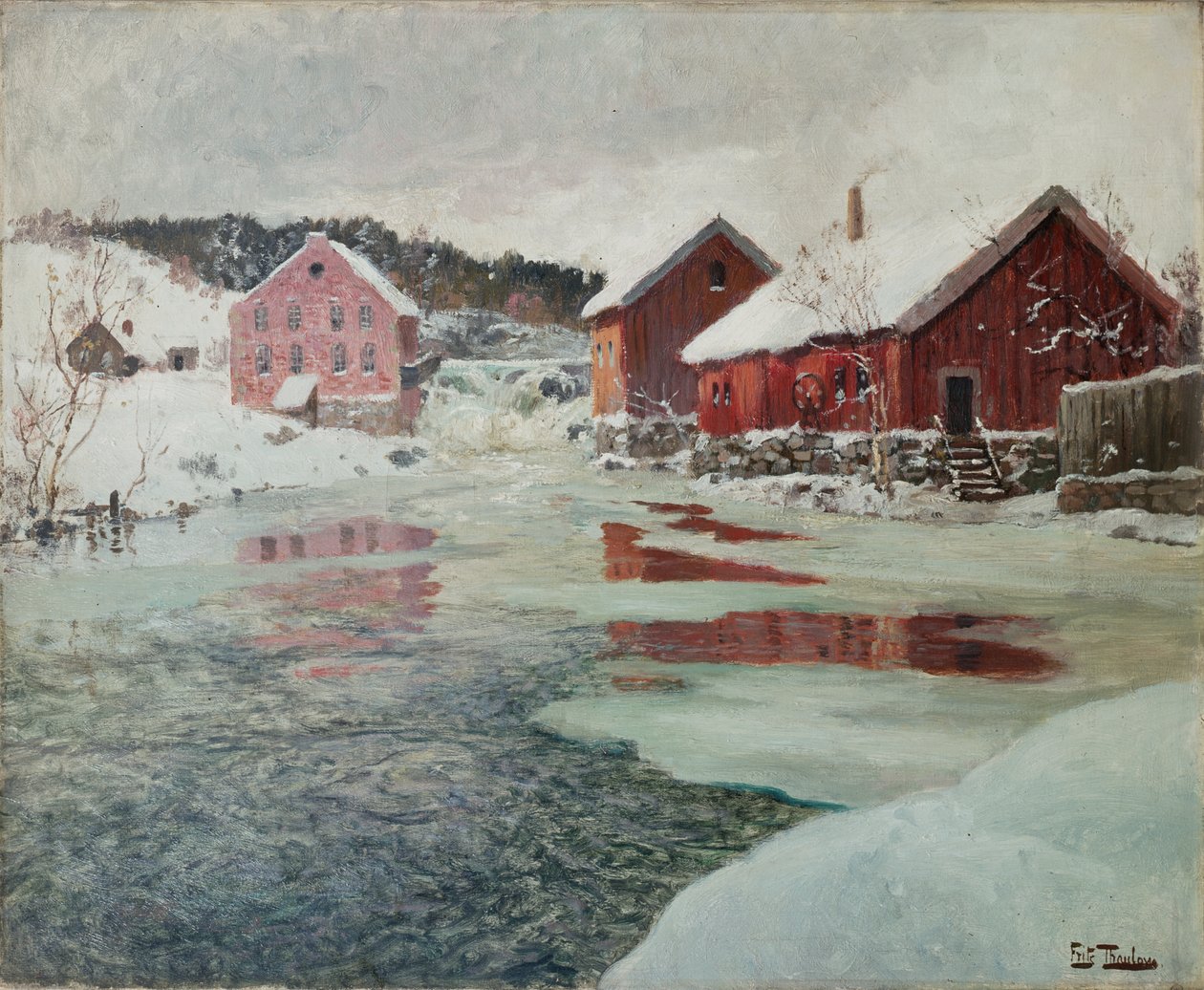 Akers Riveristä tekijältä Fritz Thaulow