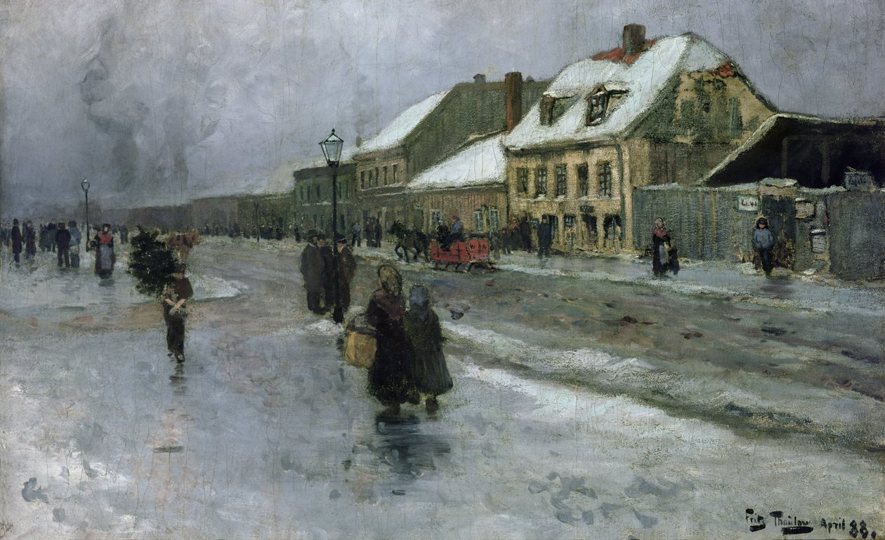 Grönlannista (Kristiania / Oslo) tekijältä Fritz Thaulow
