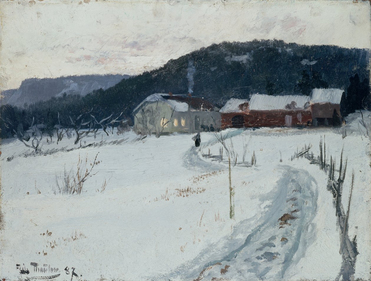Grini, Ylämajan tila tekijältä Fritz Thaulow