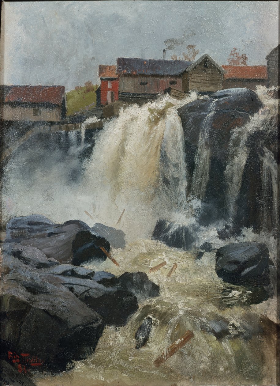 Haug kaatuu tekijältä Fritz Thaulow
