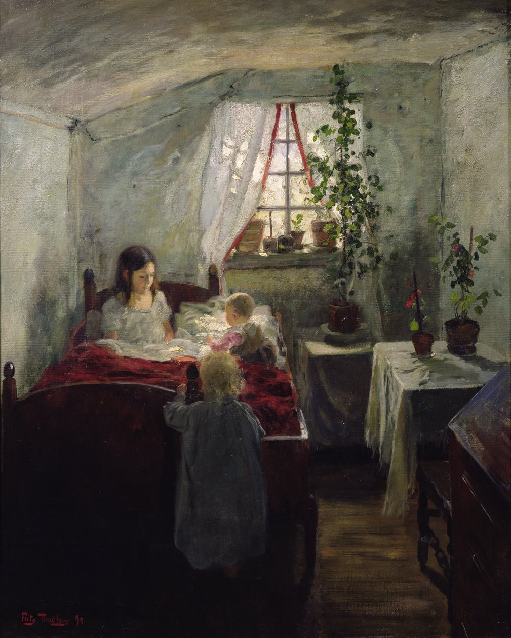 Sisätilat lasten kanssa tekijältä Fritz Thaulow