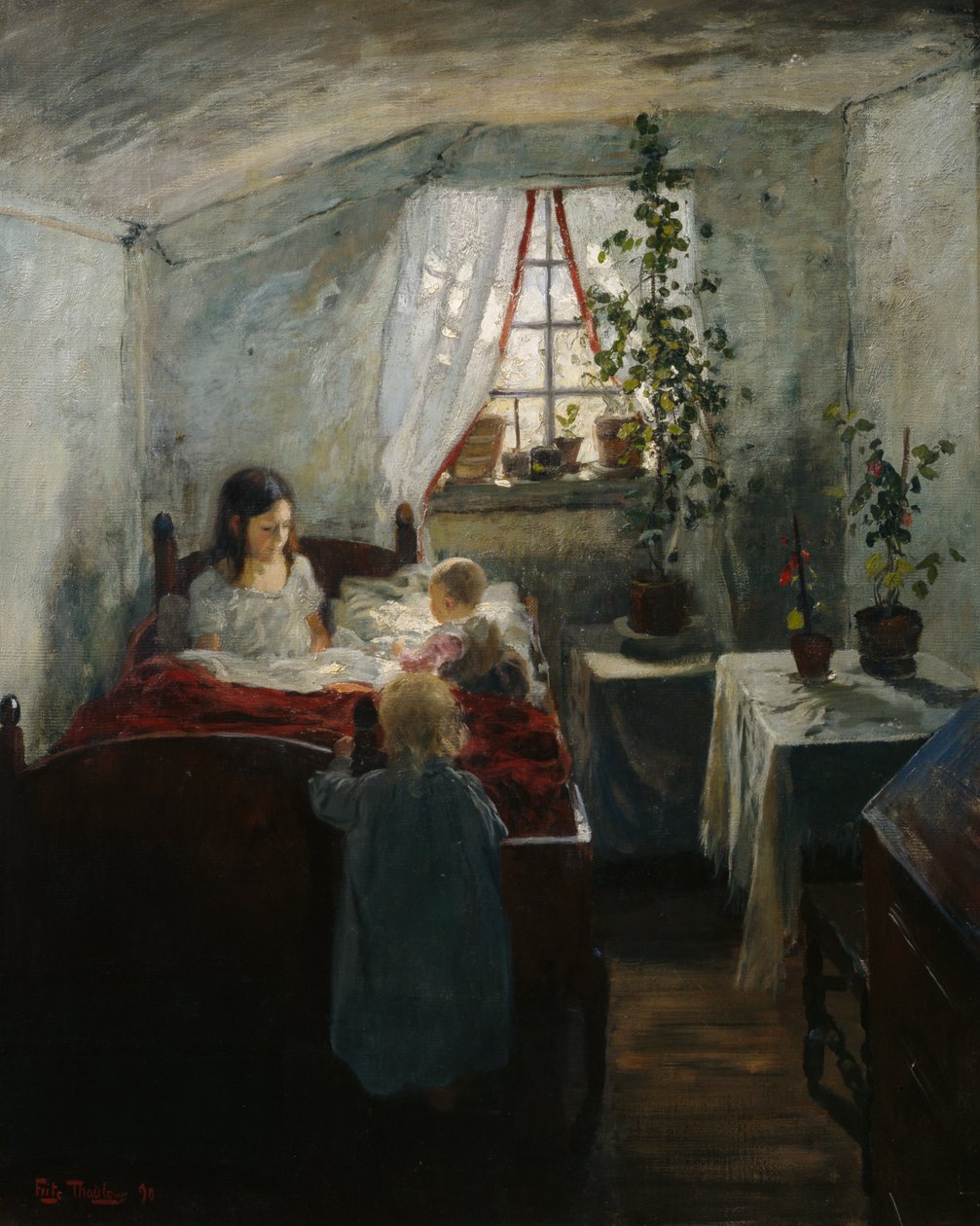 Sisätilat lasten kanssa tekijältä Fritz Thaulow