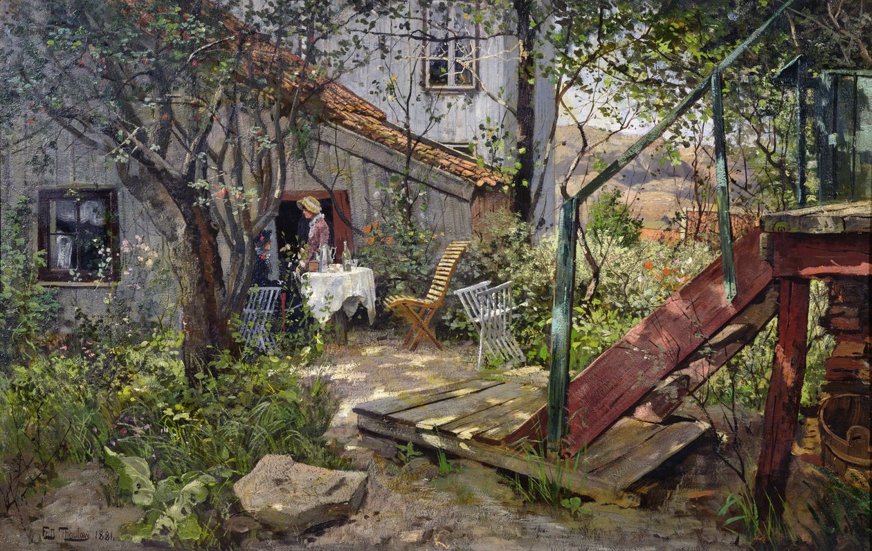 Kesäpäivä tekijältä Fritz Thaulow
