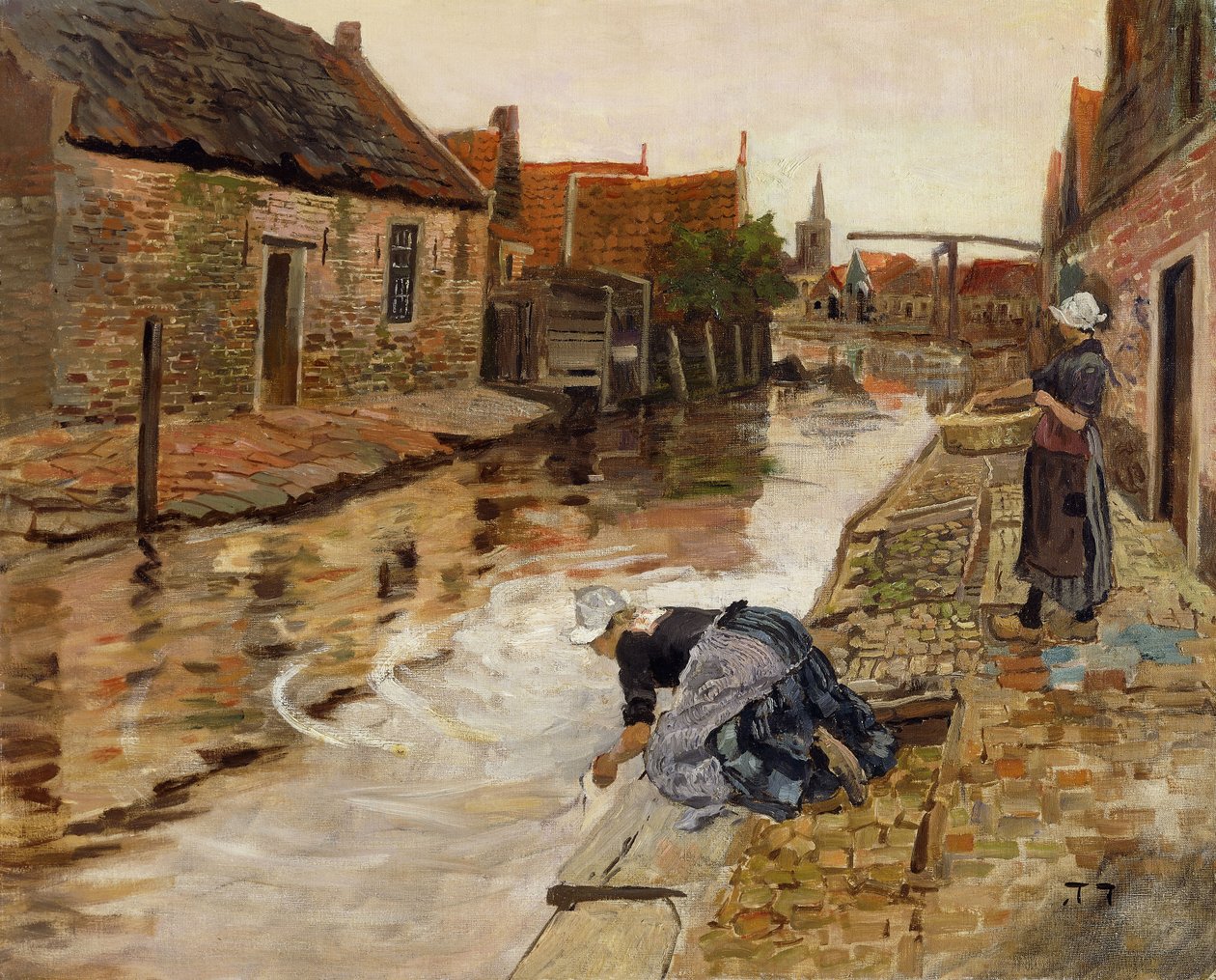 volendam, tekijältä Frits Thaulow