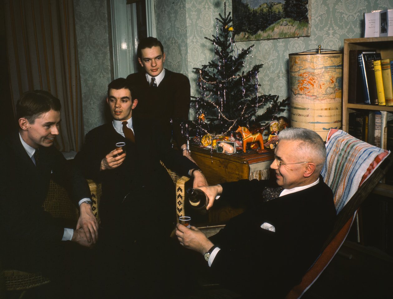 Tohtori Fritz Gustav Wentzelin ja hänen vaimonsa Vernan perhe ja koti Dresdenissä, Saksassa.... tekijältä Fritz Wentzel