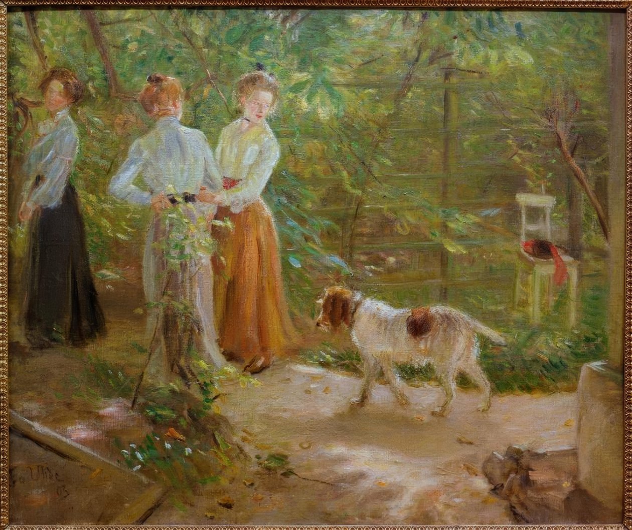 Der Gartenweg tekijältä Fritz von Uhde