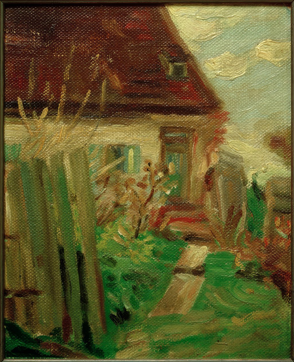 Etzenhausen lähellä Dachaua tekijältä Fritz von Uhde