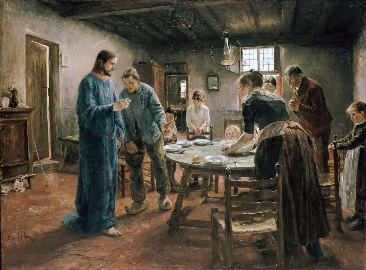 Aterian rukous tekijältä Fritz von Uhde