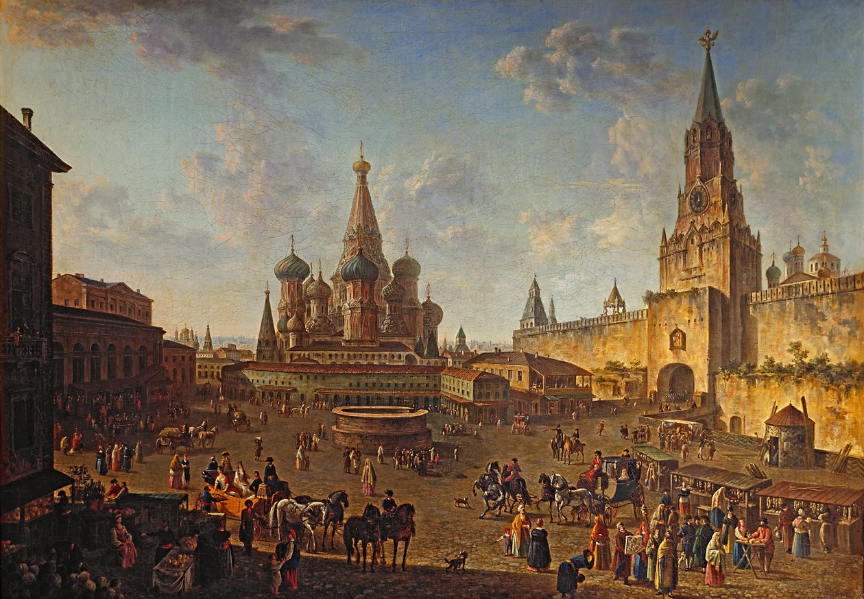 Красная площадь в Москве tekijältä Fyodor Alekseyev