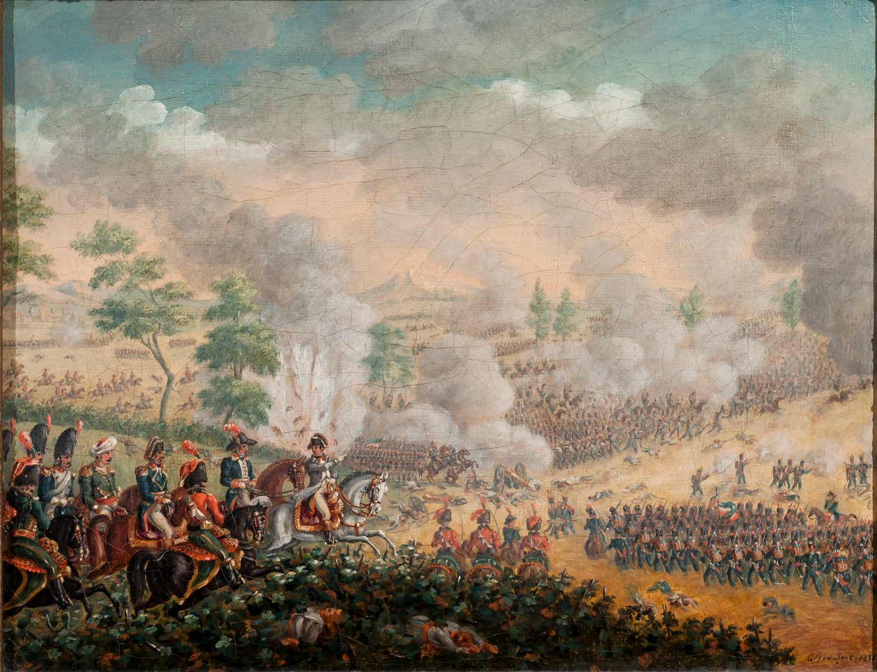 Marengon taistelu, 14. kesäkuuta 1800, 1835 tekijältä G. Beaufort