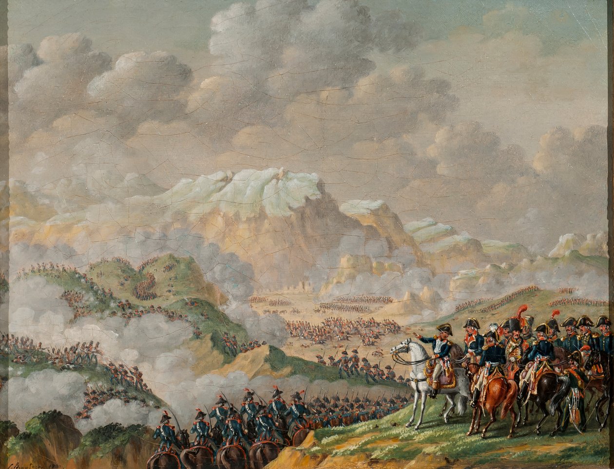 Rivolin taistelu, 13. tammikuuta 1797, 1835 tekijältä G. Beaufort
