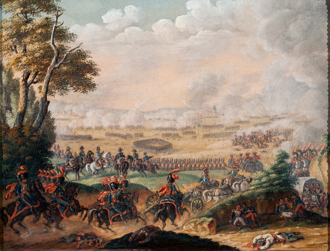 Wagramin taistelu, 6. heinäkuuta 1809, 1835 tekijältä G. Beaufort