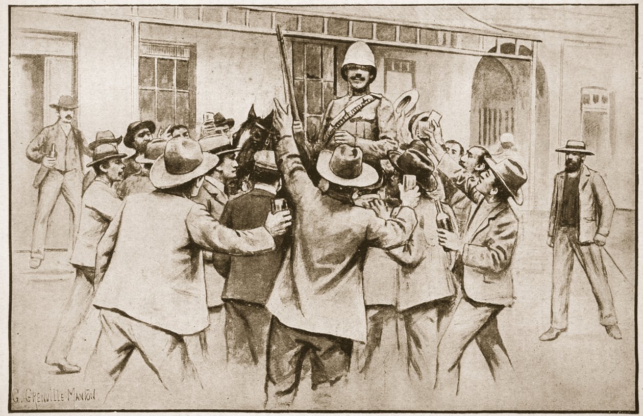Ladysmithin pelastaminen: Battles of the Nineteenth Century, Vol. VI: The Boer War of 1899-1900, Archibald Forbes, G.A. Henty ja majuri Arthur Griffiths ( tekijältä G. Grenville Manton