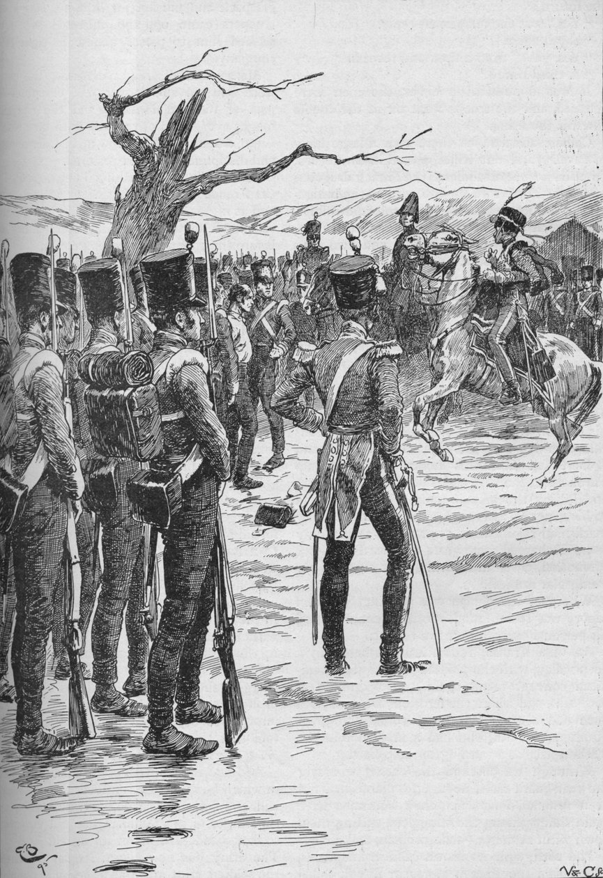 Husaari törmäsi uutiseen, että vihollinen oli meillä!, 1895, 1902 tekijältä GB