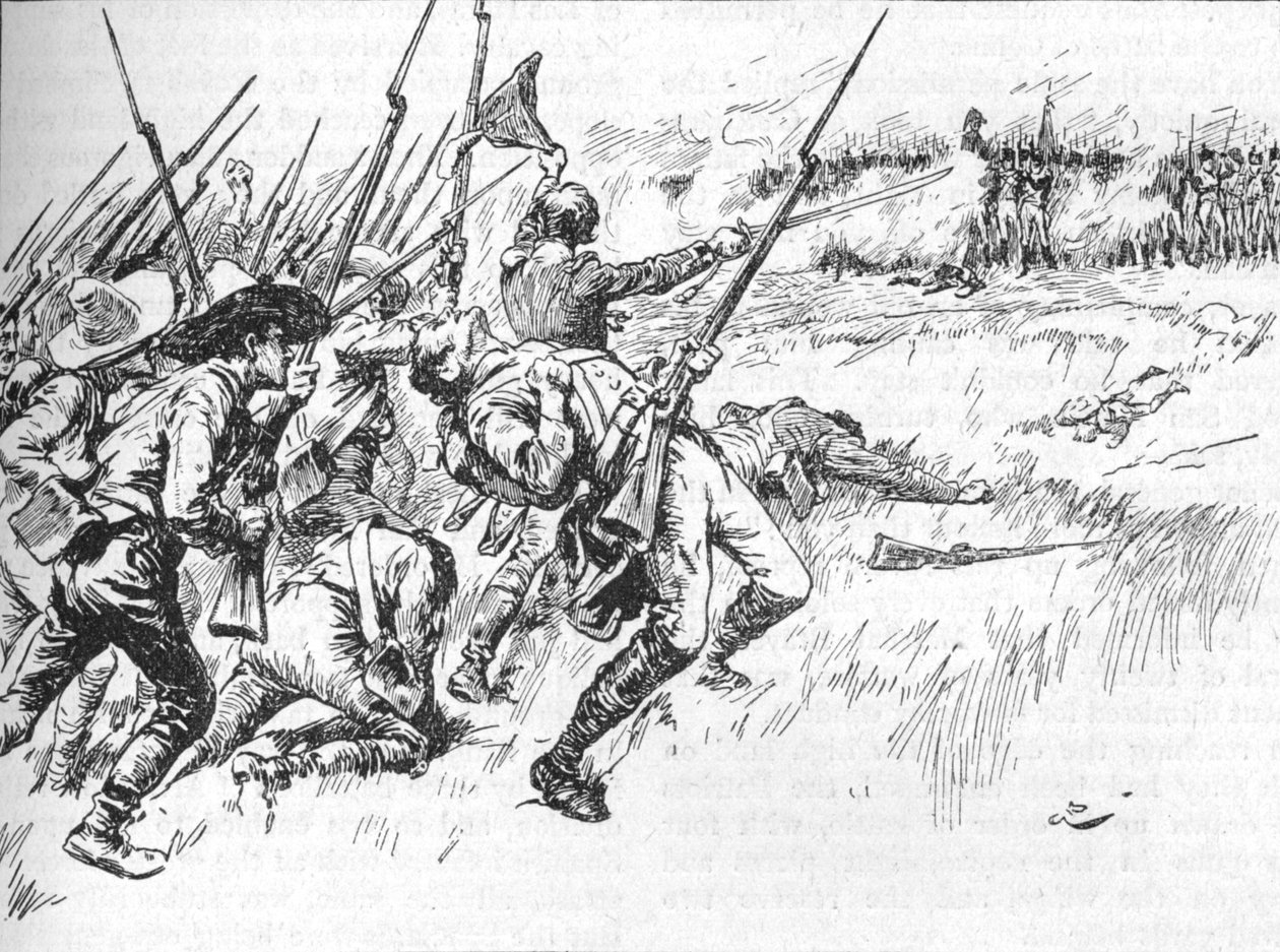 Alvaradon johtama divisioona ylitti maan, 1902 tekijältä GB