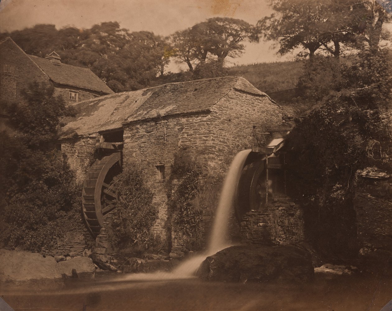 Donemark Mill Bantryn lähellä,c. 1855 (kuva) tekijältä G.B. Gething