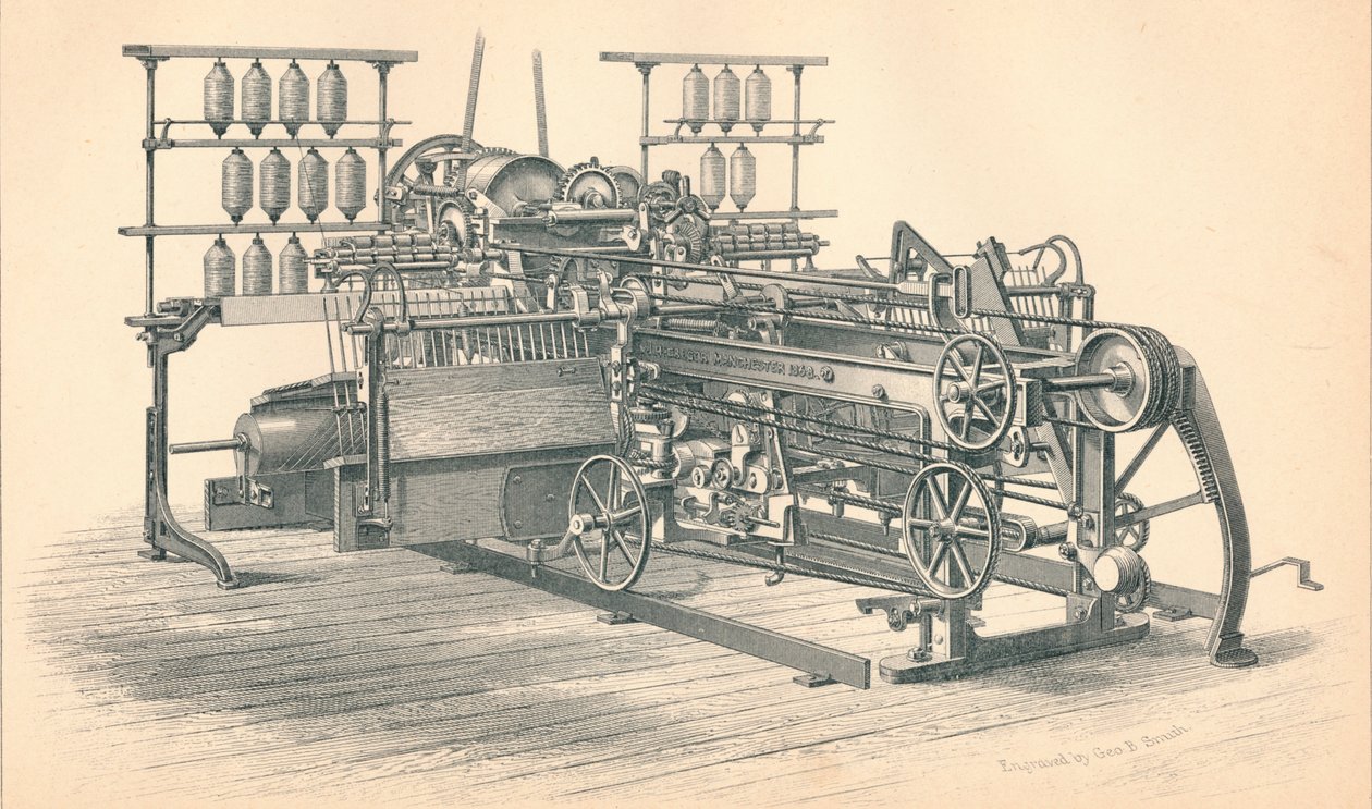 Itsetoimiva muuli. Sharp & Roberts Principle, P. MacGregor, Manchester, 1874 tekijältä GB Smith