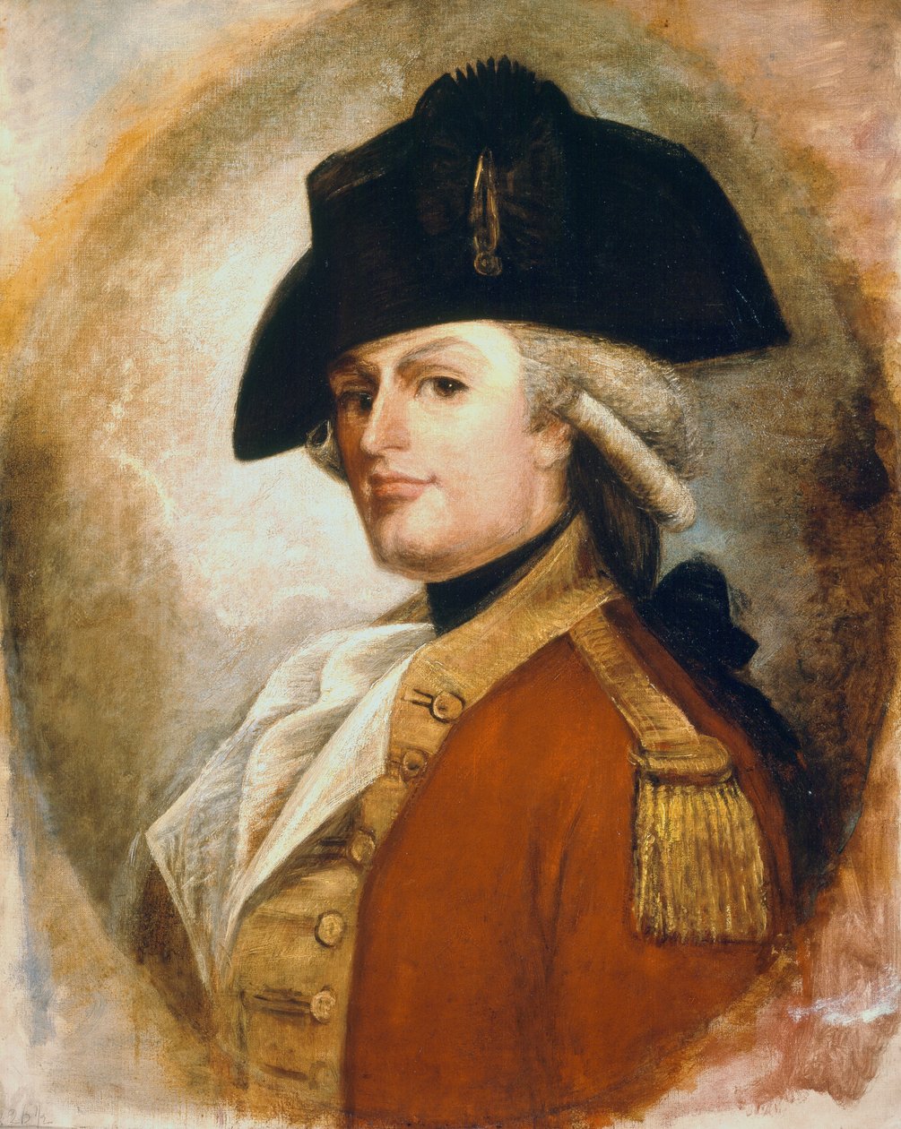 Kapteeni William Raymond, 22. jalkarykmentti, n. 1790 tekijältä G.F. Chester