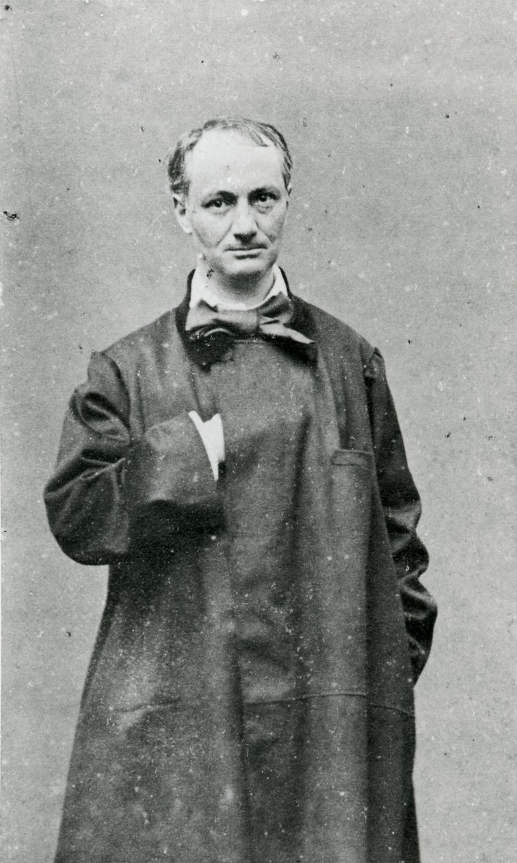 Charles Baudelaire (1821-67) (m/v valokuva) tekijältä G.M. Lege