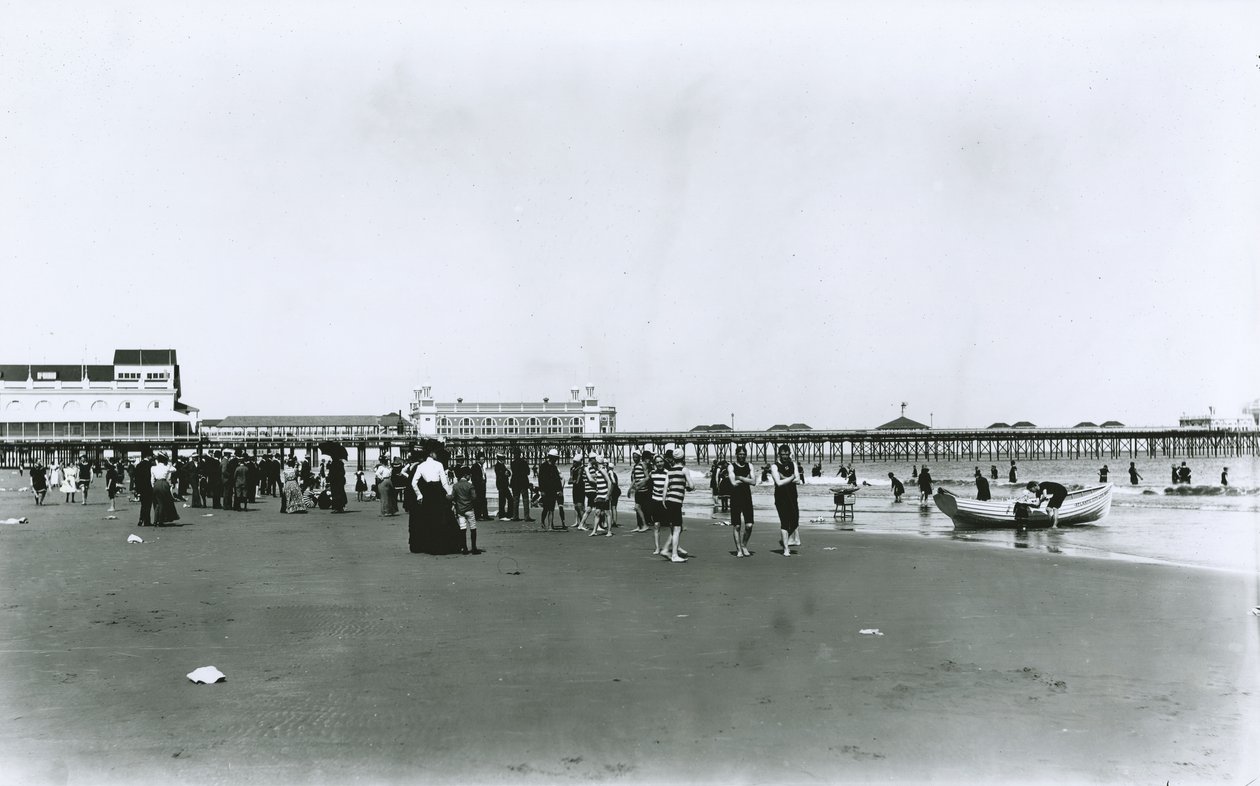 Atlantic City Beach, New Jersey tekijältä G.P. Hall und Sohn