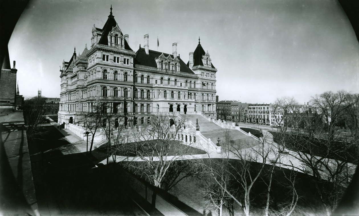 Capitol Building, Albany, New York tekijältä G.P. Hall und Sohn