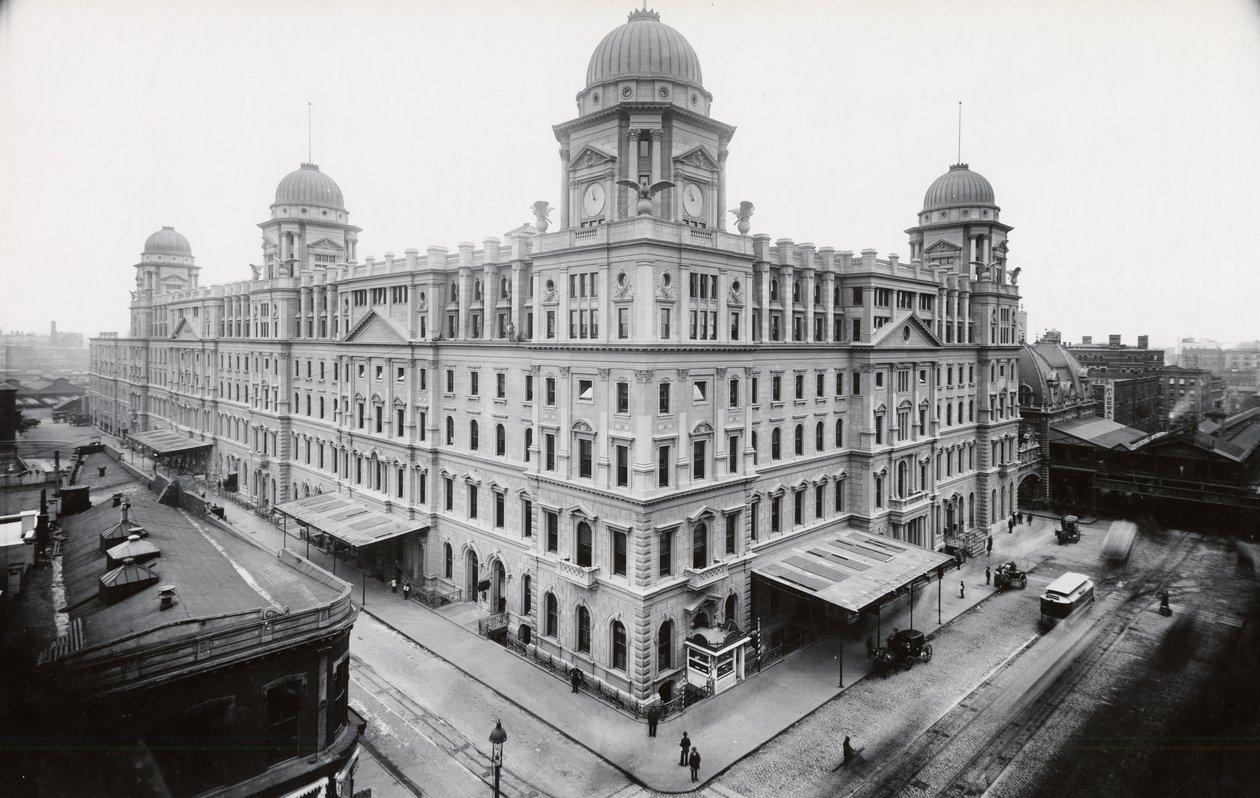 Grand Central Station, New York City, noin 1900 tekijältä G.P. Hall und Sohn
